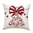 thumbnail image 1 of Fundas de almohada navideñas 18.0 x 18.0 in Perfecl Decoración navideña interior Campana, 1 of 8