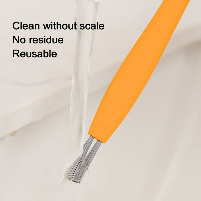 Crevice Hole Brush,Deep Detail Scrubber,Tiny Window Door Track Groove Gap  Cleaning Brush,Bottle Caps/Keyboard Scrub Brush,Cleaner Tool with Thin