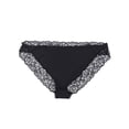thumbnail image 2 of Calvin Klein Women's Seductive Comfort with Lace Bikini Panty, Black, 3X, 2 of 3