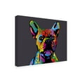 thumbnail image 3 of Trademark Fine Art Michael Tompsett French Bulldog Grey Canvas Wall Art - 14x19, 3 of 5