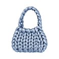 thumbnail image 4 of Kit de bolsa de hilo islandesa metálica y brillante Hilo grueso y suave para bolsas de ganchillo hechas a mano Material de punto para hacer y decorar bolsos personalizados, 4 of 9