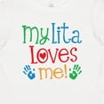 thumbnail image 4 of Inktastic My Lita Loves Me Grandchild Boys or Girls Baby T-Shirt, 4 of 5