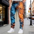thumbnail image 2 of Pantalon Cargo à Imprimé Polyvalent pour un Usage Quotidien Décontracté et Extérieur - Pantalon Utilitaire Durable avec Conception à Poches pour Hommes, 2 of 5