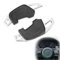 thumbnail image 3 of Quick Reaction Steering Wheel Paddle Shifter Extension Replacement for, Stylish and Generous Aluminum Alloy Shifter for  GTS,  GLI, Larger Size and  Shape Easy Install Car Shifter, 3 of 7