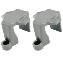 MRLESS 2pcs Boat Bumper Clips Pontoon Boat mud guard Clips Adjusters Pontoon Boat Square Rail Hanger for Docking