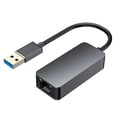 thumbnail image 1 of Adaptateur Convertisseur Filaire USB 3.0 2500Mbps Ethernet vers RJ45 2.5G pour Réseau Lan pour PC Portable - USB, 1 of 9