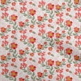 thumbnail image 1 of oneOone Georgette Viscose Rose Pink Fabric Florals Dress Material Fabric Print Fabric By The Yard 42 Inch Wide, 1 of 4