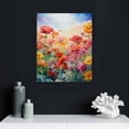 thumbnail image 4 of JRXY Watercolor Wildflower Wall Art Decor Colorful Flower Pictures Canvas Floral Botanical Wall Art Vintage Prints Poster Floral Painting Artwork for Living Room Bedroom  Unframed  16x20 in, 4 of 4