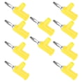 thumbnail image 2 of Prise Banane, Connecteur Banane Installation Simple Maximum..24A Type Ouvert pour Accessoires de Sécurité Jaune, 2 of 8