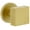 Satin Brass, variant on Viaggio Cloqad_Sd Circolo Solid Brass Non-Turning One-Sided Dummy Door Knob - MultiColor
