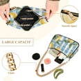 thumbnail image 2 of FORMRS Womens Shoulder Bag with Chain Strap Clutch Purse Cute Tote Handbag, Retro Lemon Leaves, 2 of 7