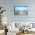 thumbnail image 3 of Stupell Industries Tropical National Seashore Vista Gray Floating Frame Canvas Art, 31 x 21, by Grotto Studios, 3 of 8