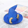 thumbnail image 1 of Sombrero de bruja de Halloween para mujer, Clip de pelo, Mini estrella, Luna, sombrero de bruja, horquilla, tocado, adornos de fiesta, tocado, suministros de fiesta, 1 of 4