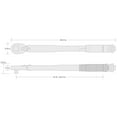 thumbnail image 6 of TEKTON 3/4 Inch Drive Micrometer Torque Wrench (50-300 ft-lb) | 24350, 6 of 10