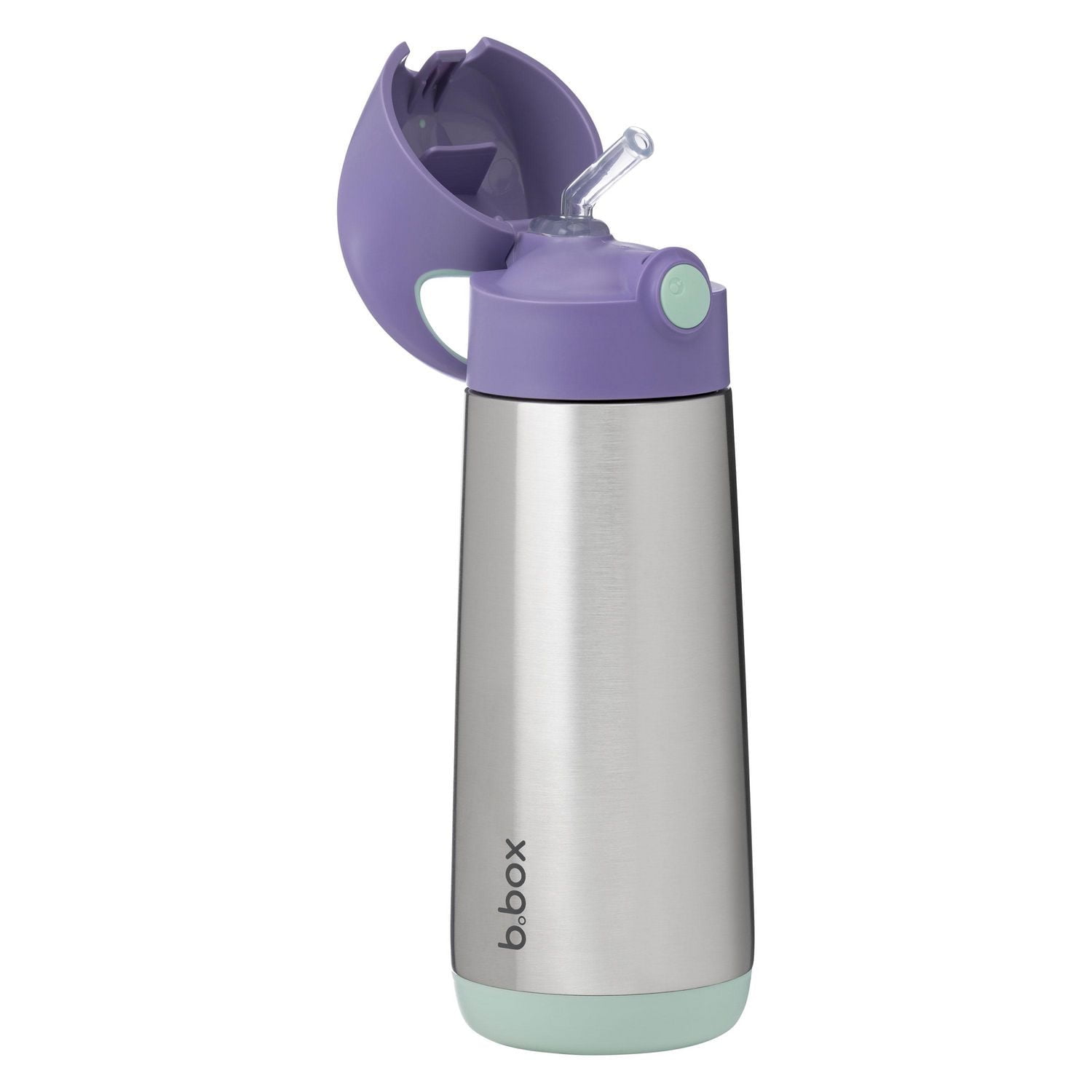 b.box - 16.9 oz Insulated Water Bottle: Keeps Drinks Cold up to 15 Hours, Warm up to 8 Hours. Triple Wall Stainless Steel Kids Water Bottle. Dishwasher Safe