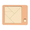 thumbnail image 2 of Qonioi Wooden Tangram Puzzle, Adult Decompression Brain Teaser Toy with Multiple Difficulty Levels, Logic Puzzle, Wood Brain Game, 2 of 4