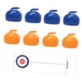 thumbnail image 4 of S SERENABLE Tabletop Curling Curlings and 1 Mat Portable Two Player Party Supplies Table Game for Entertainment Family Gathering, 4 of 9