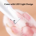 thumbnail image 4 of Pet Micro Precision Trimmer 18mm Widen Pet for Grooming with LED Light LED Display Low Noise Full Body Rechargeable Clipper 10ml, 4 of 8