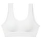 thumbnail image 1 of Sujetador deportivo sin aros con espalda cruzada para mujer - Tejido transpirable que absorbe el sudor, tirantes ajustables, tallas M-XL con medidas de contorno de pecho y bajo pecho, 1 of 3