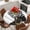 Black White, variant on Africans Round Tablecloth, Fitted Table Cover with Elastic for 55"-60" Round Tables, Modern Abstract Ethnic Women Table Cloth Outdoor Indoor Dinning Party Waterproof Tablecloths