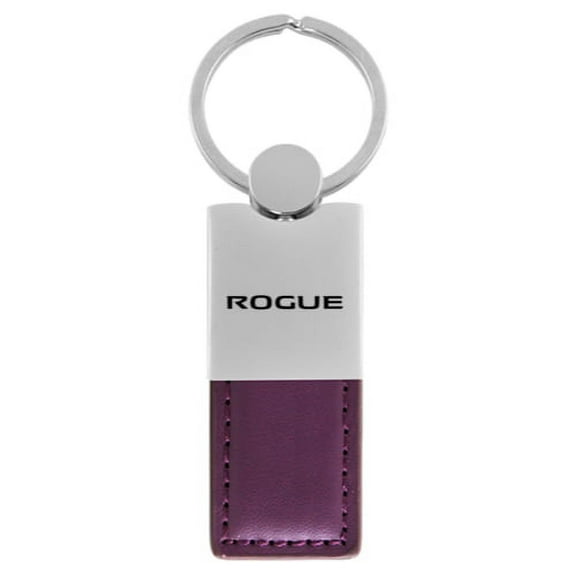 Nissan Rogue Keychain & Keyring - Duo Premium Purple Leather