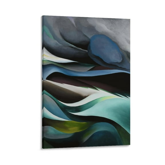 Georgia O'Keeffe Artwork Wall Art Poster Gifts Bedroom Prints Home Decor Hanging Picture Canvas Painting Posters 16x24inch(40x60cm)