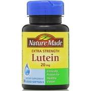 Nature Made Extra Strength Lutein 20 mg Softgels 30 ea (Pack of 4)
