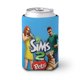 thumbnail image 1 of Los Sim Funda enfriadora de latas, aislante de bebidas para mantener frías o calientes, funda térmica plegable para latas, portabebidas reutilizable, 1 of 6