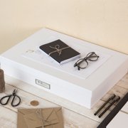 Bigso Document Box - White Laminate