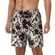 thumbnail image 1 of Balery Cow Skin Bañador para hombre, shorts de playa de secado rápido con entrepierna y forro de compresión-Small, 1 of 6