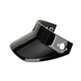 thumbnail image 2 of Dickly Helmet Peak 3 Snap Sun Protection Direct Replace for 3/4 Helmets Black, 2 of 9