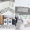 thumbnail image 5 of White and Black Of Leopard Print Kitchen Rugs Sets Of 2,Anti Fatigue Kitchen Mat Rugs Non Slip Washable,Decorative Kitchen Floor Mats for Kitchen,Sink,Laundry,17"x30"+17"x47", 5 of 7