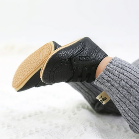 

Baby Boys Sneakers Soft Anti-Slip Soft Sole Walker Outdoor Crib Shoes