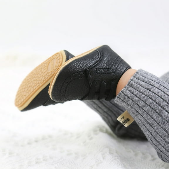 Fancifize Baby's First Walking Shoes - Non-Slip Rubber Sole Sneakers | Soft Sole Prewalker Shoes (6-24 Months)