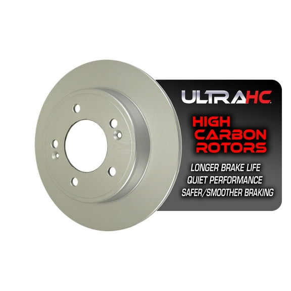 UltraHC Coated High Carbon Brake Rotor, Rear UR003327, Kia Soul 2021-2014