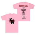 thumbnail image 4 of Koe Wetzel 9 Lives Tracklist T-Shirts Tour New Logo Merch Tee Women Men Fashion Short Sleeve Clothes, 4 of 4