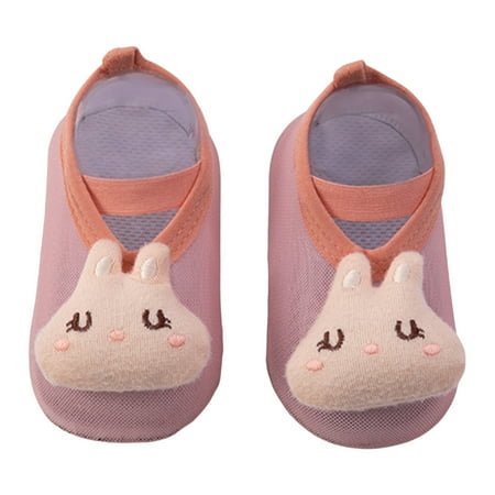 

Kureaily Toddler Shoes Soft Soled Non Socks Baby Floor Shoes Socks Spring And Summer Floor Socks Cute Shoes Size 9 Old Soles 25 18-24 Months