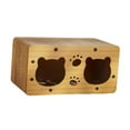 thumbnail image 4 of Milaget Cardboard Cat House Castle Exercising and Playing Kitty Condo for Home Decor single layer, 4 of 9
