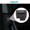 thumbnail image 4 of Trunk Door Open Switch Button, Rear Trunk Release Switch Button Fast Response Long Life ABS Tailgate Open Switch Button for 1 2 3 4 5 6 7 Series X1 Z4, 4 of 7