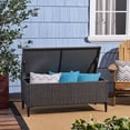 thumbnail image 6 of Grey Rattan Storage Unit - Suitable for Patio Use and Quick - drying Pool Toys, 6 of 6