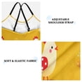 thumbnail image 4 of Girls' One-piece Swimsuit Cross Back Bathing Suit Beach Surfing Sizes 3T-10T Cartoon Chickens Pattern, 4 of 9