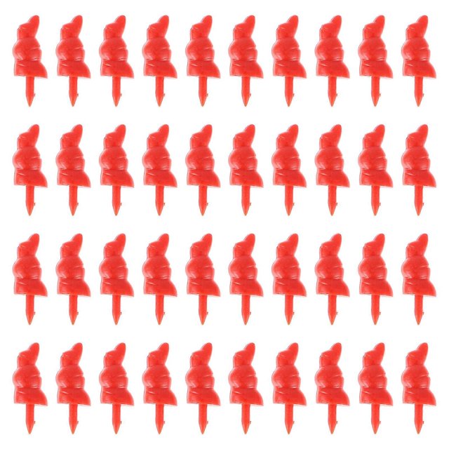 100pcs Winter Snowman Noses Craft DIY Noses Plastic Noses for Snowman Toy