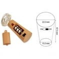 thumbnail image 3 of 2M 20 Led Bottle Lights Cork Shape For Wine Bottle String Party,1*Light Strip Decorative Light Clearance, 3 of 9