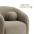 thumbnail image 5 of Armchair Chair, Brown, Fabric, Living Room Lounge Cafe Lobby Hospitality Restaurant, Modern Contemporary, HB37825, 5 of 10