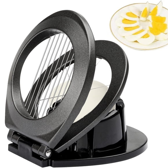 Cortador de Huevos BIBURY de Aluminio Resistente con 3 Estilos