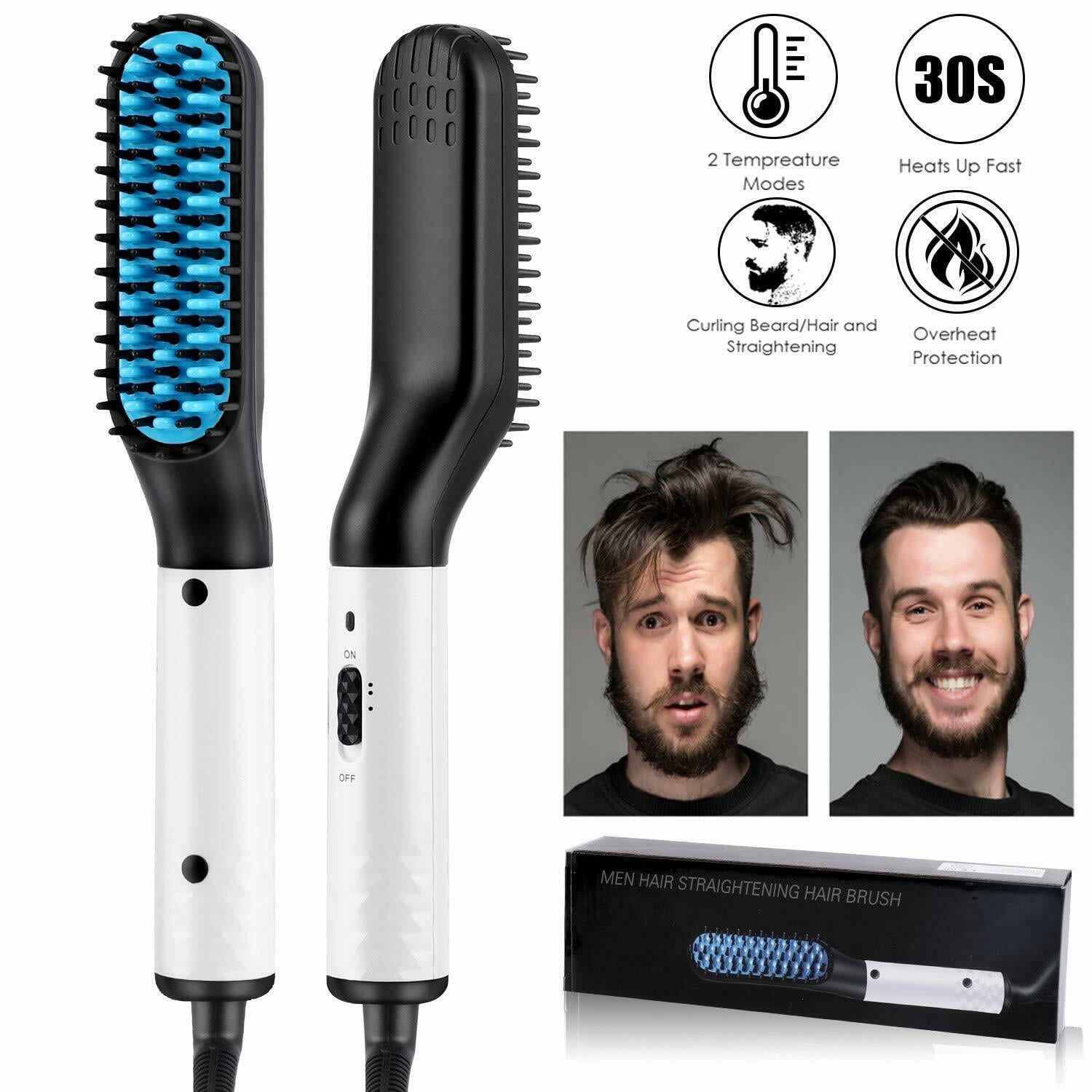 hot comb for men's hair