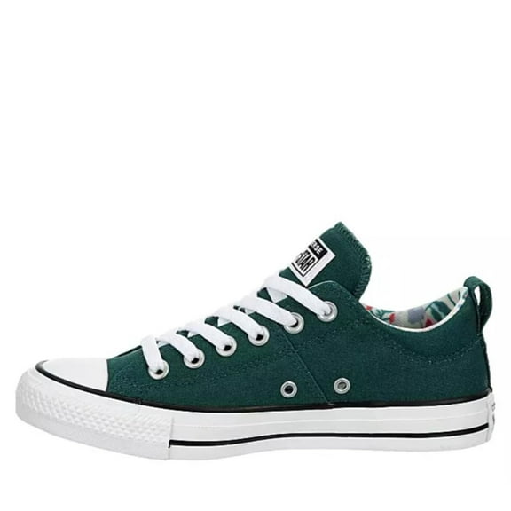 Converse Unisex Chuck Taylor All Star Madison Ox Canvas Sneaker - Lace up Closure Style - Dragon Scale/Dark Green 6