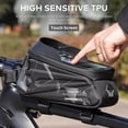 thumbnail image 2 of WEST BIKING Bicycle Frame Bag Tops Tube Bag Hard Shells, 2 of 8