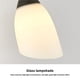 thumbnail image 3 of Lámpara De Pared De Luz Cálida De Estilo Nórdico Europeo Moderno Pantalla De Vidrio Led Artesanía De Hierro Lámpara De Pared De Cabecera Elegante Para Habitación Pasillo Escaleras Inevent HA014478-00, 3 of 7