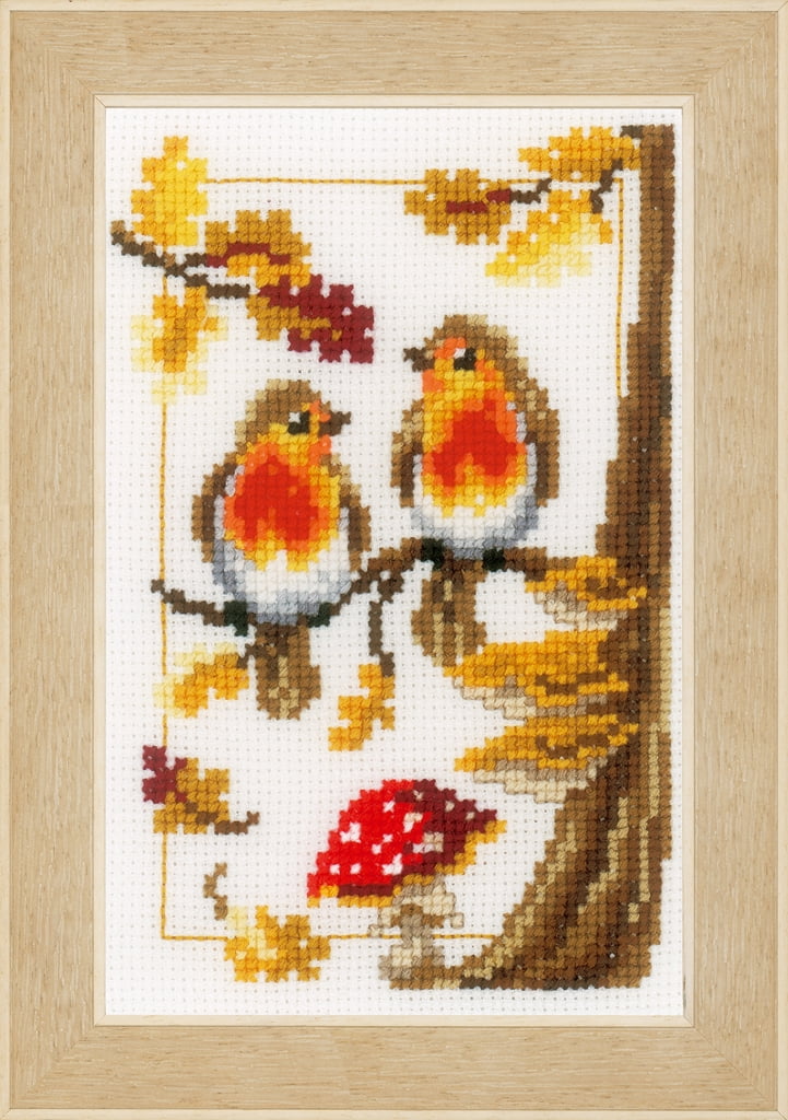 Vervaco® Miniature Four Seasons II Counted Cross-Stitch Kit